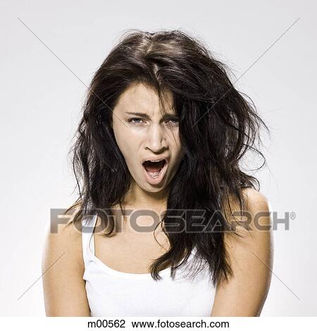 woman who just woke up View Large Photo Image Stock Image - woman who just woke up. Fotosearch