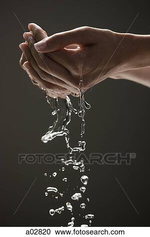 Young woman's hands cupping water View Large Photo Image Stock Image - Young woman's hands cupping water. Fotosearch