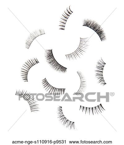 Eyelashes on white background forming abstract pattern View Large Photo Image Stock Image - Eyelashes on white background forming abstract pattern. Fotosearch