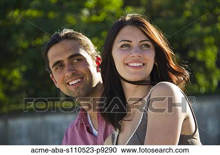 France, Paris, Young couple looking away View Large Photo Image Stock Image - France, Paris, Young couple looking away. Fotosearch