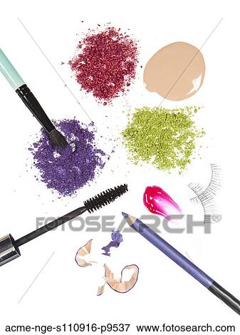Multi coloured make-up utensils View Large Photo Image Stock Photo - Multi coloured make-up utensils. Fotosearch