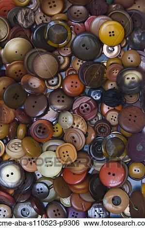 Pile of buttons View Large Photo Image Stock Photograph - Pile of buttons. Fotosearch