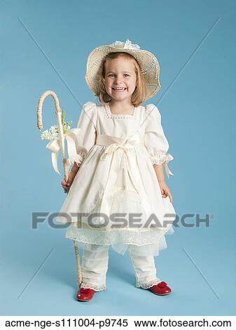 Portrait of girl (2-3) in Little Bo Peep costume for Halloween View Large Photo Image Stock Photography - Portrait of girl (2-3) in Little Bo Peep costume for Halloween. Fotosearch