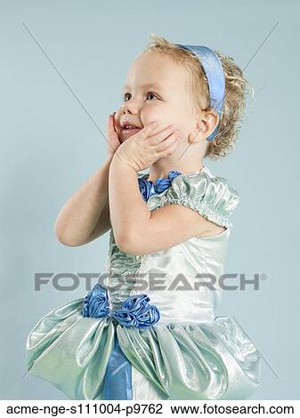 Portrait of girl (2-3) in princess costume for Halloween View Large Photo Image Stock Image - Portrait of girl (2-3) in princess costume for Halloween. Fotosearch