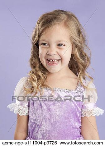 Portrait of girl (4-5) in princess costume for Halloween View Large Photo Image Stock Photograph - Portrait of girl (4-5) in princess costume for Halloween. Fotosearch