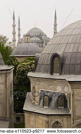 Turkey, Hagia Sophia Mosque View Large Photo Image Stock Photo - Turkey, Hagia Sophia Mosque. Fotosearch