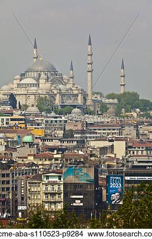 Turkey, Istanbul, Cityscape with Blue Mosque View Large Photo Image Picture - Turkey, Istanbul, Cityscape with Blue Mosque. Fotosearch