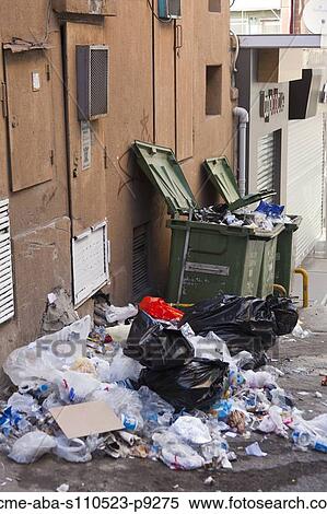 Turkey, Istanbul, Garbage on street View Large Photo Image Stock Photography - Turkey, Istanbul, Garbage on street. Fotosearch