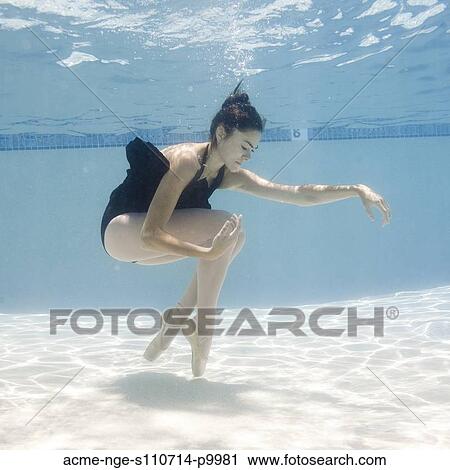 USA, Utah, Orem, Female ballet dancer under water View Large Photo Image Stock Image - USA, Utah, Orem, Female ballet dancer under water. Fotosearch