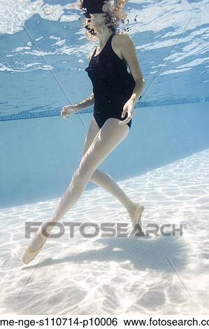 USA, Utah, Orem, Female ballet dancer under water View Large Photo Image Stock Photograph - USA, Utah, Orem, Female ballet dancer under water. Fotosearch