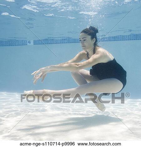 USA, Utah, Orem, Female ballet dancer under water View Large Photo Image Stock Photograph - USA, Utah, Orem, Female ballet dancer under water. Fotosearch