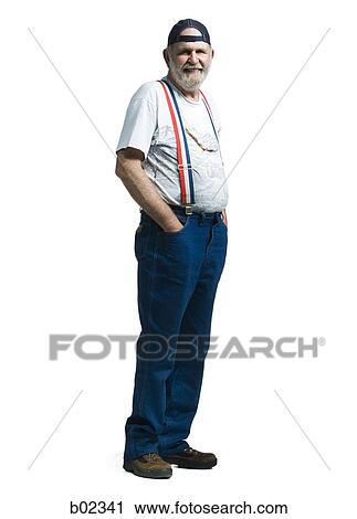 Portrait of a senior man standing with his hands in pocket View Large Photo Image Stock Image - Portrait of a senior man standing with his hands in pocket. Fotosearch