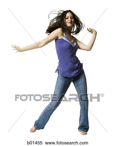 Young woman dancing View Large Photo Image Stock Photography - Young woman dancing. Fotosearch