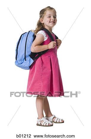 girls carry bag