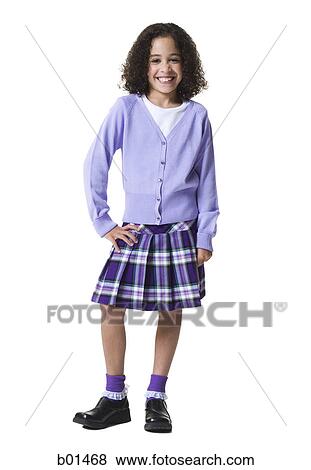 Portrait of a girl smiling View Large Photo Image Stock Photo - Portrait of a girl smiling. Fotosearch