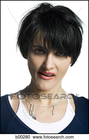 Portrait of a mid adult woman View Large Photo Image Stock Image - Portrait of a mid adult woman. Fotosearch