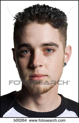 Portrait of a young man View Large Photo Image Picture - Portrait of a young man. Fotosearch