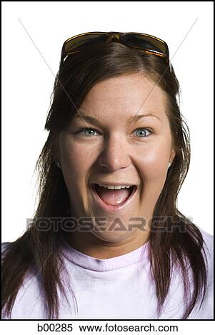 Portrait of a young woman laughing View Large Photo Image Stock Photography - Portrait of a young woman laughing. Fotosearch