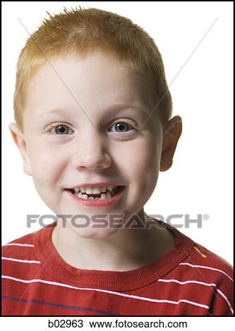 Portrait of a boy smiling View Large Photo Image Stock Image - Portrait of a boy smiling. Fotosearch