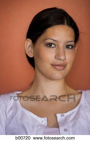 Portrait of a young girl posing View Large Photo Image Stock Image - Portrait of a young girl posing. Fotosearch