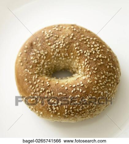 Bagel, Breakfast, Food, Sesame Seed, Fresh View Large Photo Image Stock Photograph - Bagel, Breakfast, Food, Sesame Seed, Fresh. Fotosearch