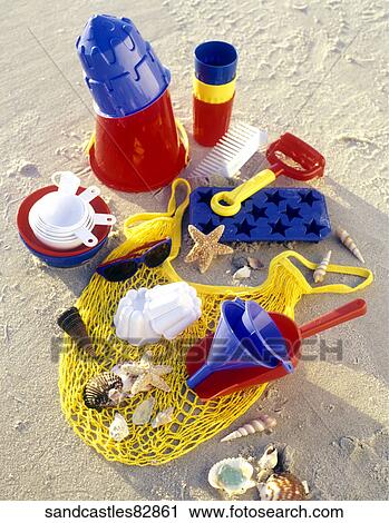 Beach, Outside, Still Life, Summer, Sand, Sand Castle, Shells View Large Photo Image Stock Image - Beach, Outside, Still Life, Summer, Sand, Sand Castle, Shells. Fotosearch