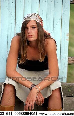 Beauty, Outside, Summer, Head Scarf, Bandana View Large Photo Image Stock Image - Beauty, Outside, Summer, Head Scarf, Bandana. Fotosearch