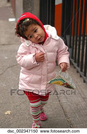 Child, Outside, Toddler, Jacket, Girl, Coat, Snacks View Large Photo Image Stock Image - Child, Outside, Toddler, Jacket, Girl, Coat, Snacks. Fotosearch