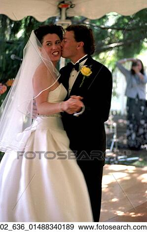 Couple, Bride, Groom, Wedding, First View Large Photo Image Stock Photo - Couple, Bride, Groom, Wedding, First. Fotosearch