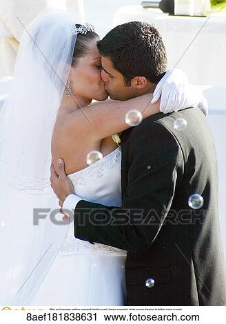 Stock Image - Couple, Wedding, Woman, Romantic, Love. Fotosearch