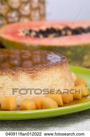 Flan, Still Life, Food, Dessert, Caramel, Pineapple, Fruit View Large Photo Image Stock Image - Flan, Still Life, Food, Dessert, Caramel, Pineapple, Fruit. Fotosearch