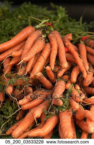 Stock Photo - Food, Carrots, Vegetables, Spring, Outside, Fresh. Fotosearch