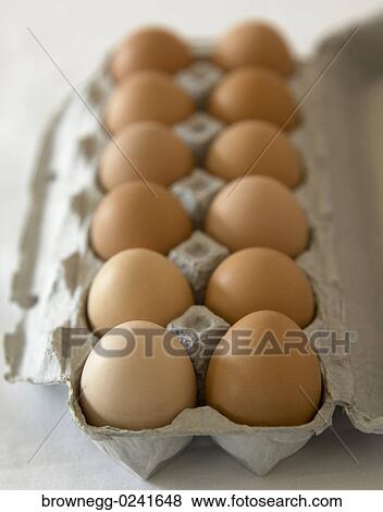 Food, Eggs, Brown, Carton, Dozen, Fresh View Large Photo Image Stock Photo - Food, Eggs, Brown, Carton, Dozen, Fresh. Fotosearch