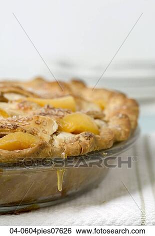 Stock Photograph - Food, Still Life, Fruit, Pie, Dessert, Detail, Crust. Fotosearch