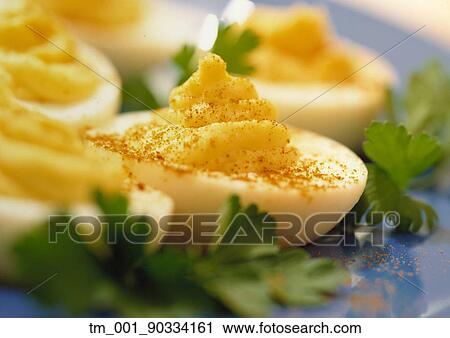 Food, Still Life, Kitchen, Eggs, Paprika, Deviled Eggs View Large Photo Image Stock Image - Food, Still Life, Kitchen, Eggs, Paprika, Deviled Eggs. Fotosearch