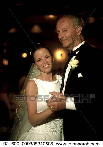 Happy, Woman, Wedding, Bride, Dance, Father View Large Photo Image Stock Photograph - Happy, Woman, Wedding, Bride, Dance, Father. Fotosearch