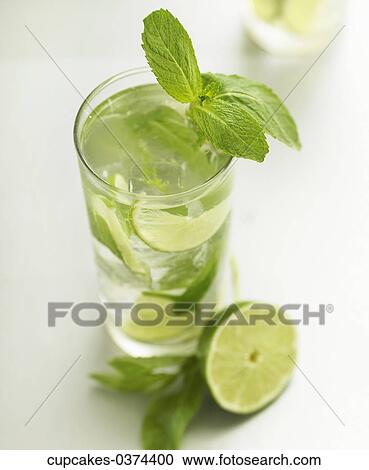 Lime, Lemon, Mojito, Cocktail, Ice, Green, Herb View Large Photo Image Stock Image - Lime, Lemon, Mojito, Cocktail, Ice, Green, Herb. Fotosearch