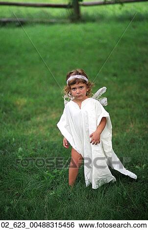Outside, 5_7, Angel, Autumn, Caucasian, Costume View Large Photo Image Stock Photograph - Outside, 5_7, Angel, Autumn, Caucasian, Costume. Fotosearch