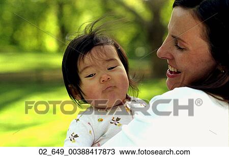 Outside, Mother, Baby, Asian, Adoption, Child, Smile View Large Photo Image Stock Image - Outside, Mother, Baby, Asian, Adoption, Child, Smile. Fotosearch