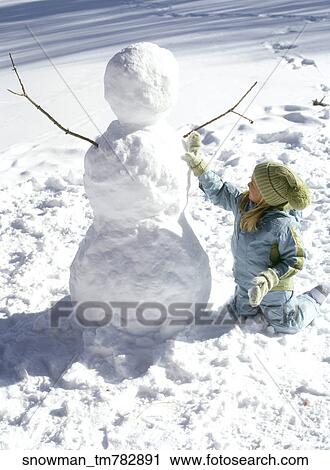 Outside, Snow, Winter, Child, Play, Playing, Child Alone View Large Photo Image Stock Image - Outside, Snow, Winter, Child, Play, Playing, Child Alone. Fotosearch