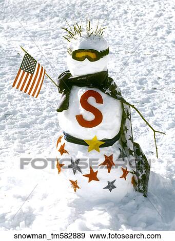 Outside, Snow, Winter, Snowy, Snowman, Branches View Large Photo Image Stock Photo - Outside, Snow, Winter, Snowy, Snowman, Branches. Fotosearch