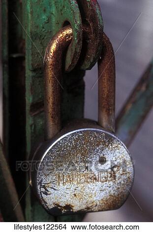 Picture - Still Life, Rust, Lockk, Padlock, Pad Lock, Detail, Metal. Fotosearch