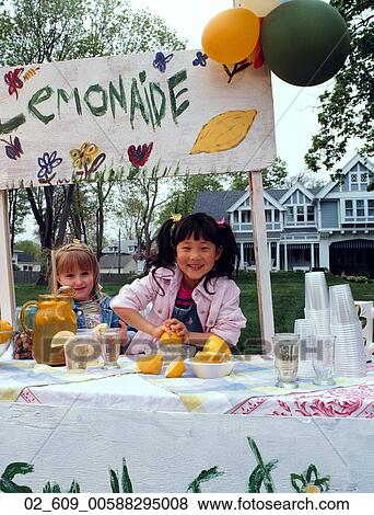 Summer, Selling, Sell, Outside, Lemonaide, Lemonade View Large Photo Image Stock Photo - Summer, Selling, Sell, Outside, Lemonaide, Lemonade. Fotosearch