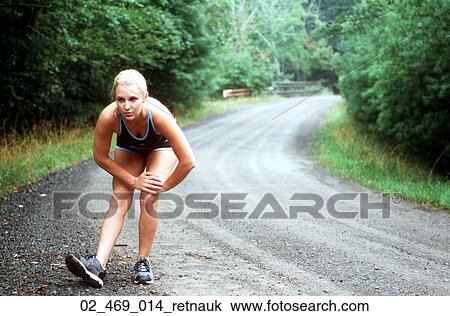 Woman, Caucasian, Outside, Running, Jogging, Run View Large Photo Image Stock Image - Woman, Caucasian, Outside, Running, Jogging, Run. Fotosearch
