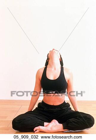 Yoga, Woman, Fitness, Exercising, Inside, Meditation, 20s View Large Photo Image Stock Image - Yoga, Woman, Fitness, Exercising, Inside, Meditation, 20s. Fotosearch