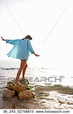 beach, shirt, dark, hair, nature, outside, sea View Large Photo Image Stock Photography - beach, shirt, dark, hair, nature, outside, sea. Fotosearch