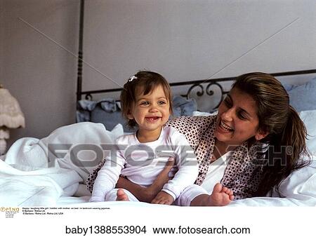 Bedroom, Happy, Inside, Mother View Large Photo Image Picture - Bedroom, Happy, Inside, Mother. Fotosearch