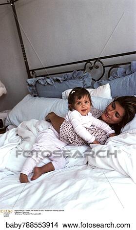 Bedroom, Happy, Inside, Mother View Large Photo Image Picture - Bedroom, Happy, Inside, Mother. Fotosearch
