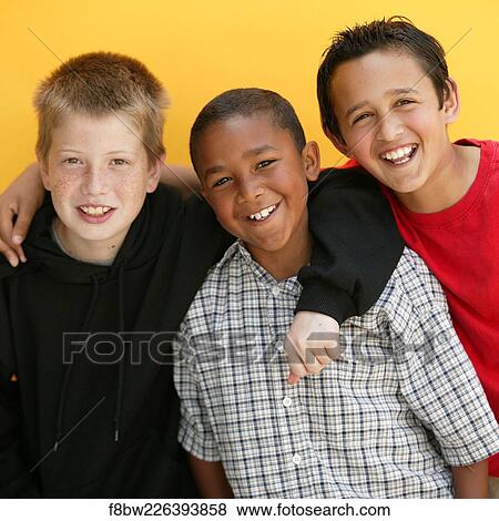 Boys, Affectionate, Eye, Contact, child, Happy View Large Photo Image Stock Photo - Boys, Affectionate, Eye, Contact, child, Happy. Fotosearch