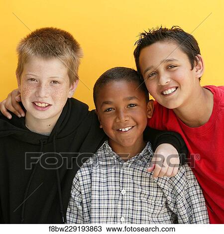 Boys, Friends, Happy, Smiling, Eye, Contact View Large Photo Image Stock Image - Boys, Friends, Happy, Smiling, Eye, Contact. Fotosearch